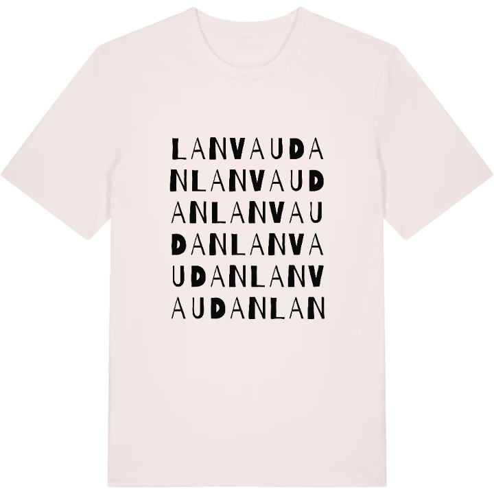 Lanvaudan wordplay t-shirt – t-shirt from PinShirt