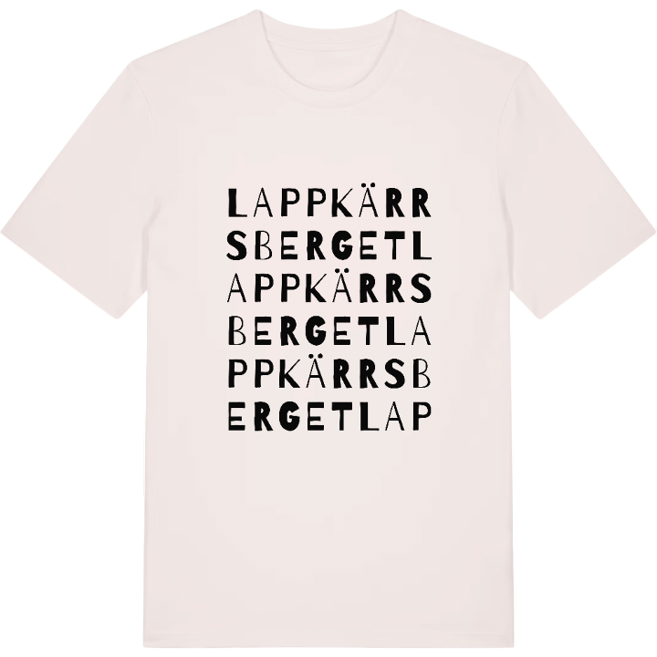 Lappkärrsberget wordplay t-shirt – t-shirt from PinShirt