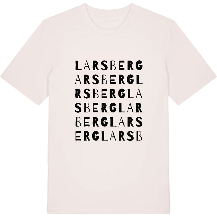 Larsberg wordplay t-shirt – t-shirt from PinShirt