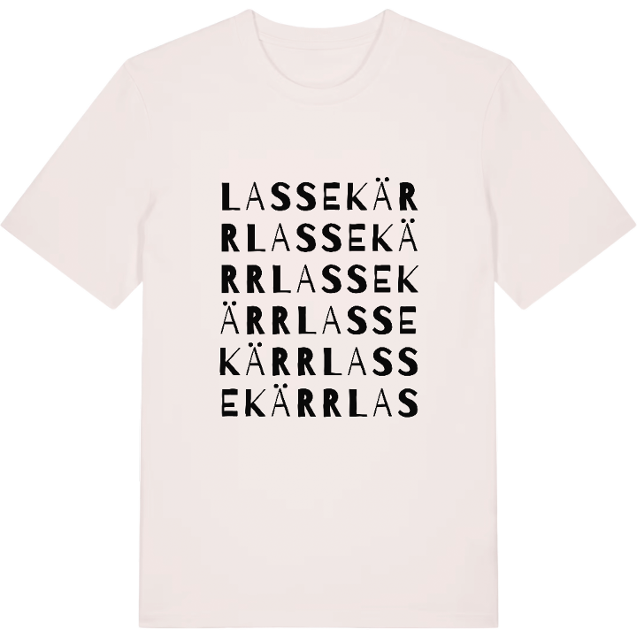 Lassekärr wordplay t-shirt – t-shirt from PinShirt