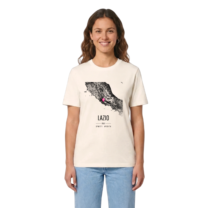 Lazio map t-shirt – t-shirt from PinShirt