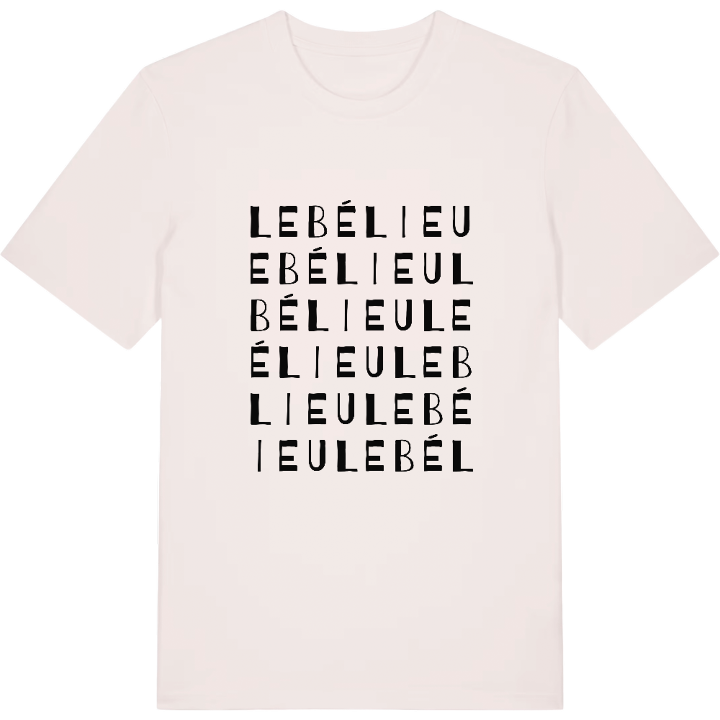 Le Bélieu wordplay t-shirt – t-shirt from PinShirt