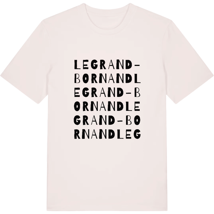 Le Grand-Bornand wordplay t-shirt – t-shirt from PinShirt