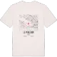 Le Pellerin map t-shirt