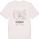 Le Pompidou map t-shirt