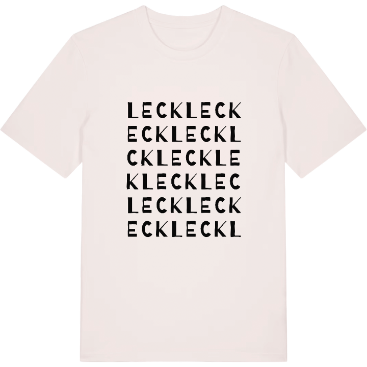 Leck wordplay t-shirt – t-shirt from PinShirt