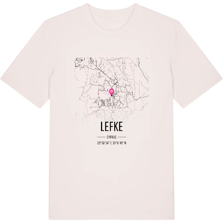 Lefke map t-shirt – t-shirt from PinShirt