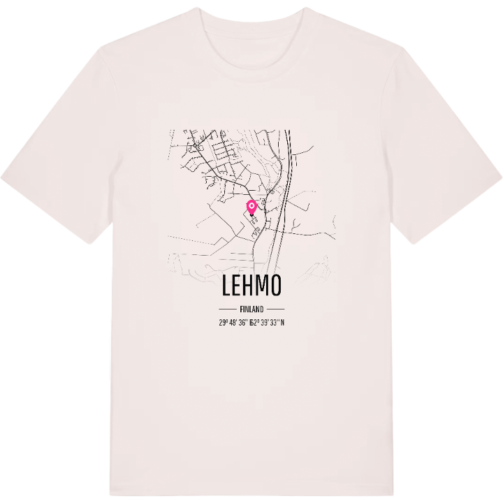 Lehmo map t-shirt – t-shirt from PinShirt