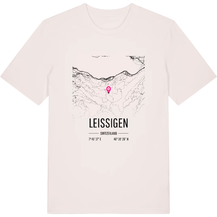 Leissigen map t-shirt – t-shirt from PinShirt