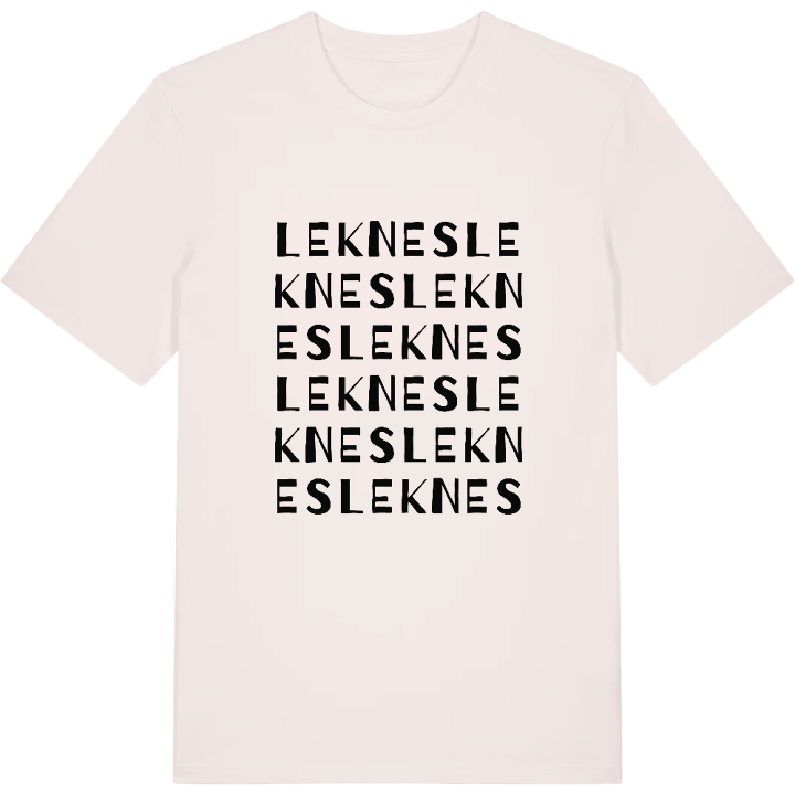 Leknes wordplay t-shirt – t-shirt from PinShirt