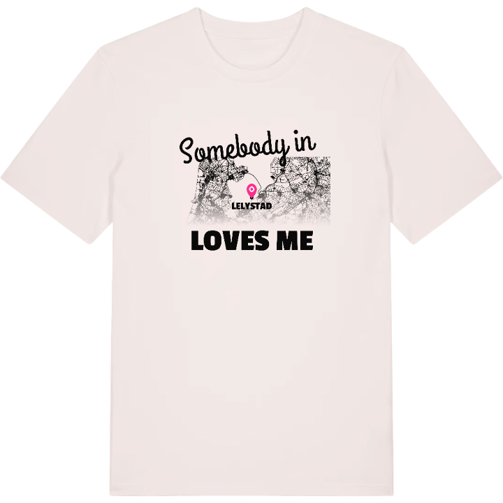 Someone in Lelystad loves me t-shirt – t-shirt from PinShirt