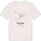 Lenzen (Elbe) karta t-shirt