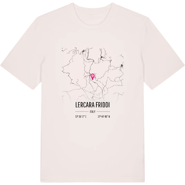 Lercara Friddi map t-shirt – t-shirt from PinShirt