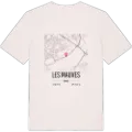 Les Mauves karta t-shirt