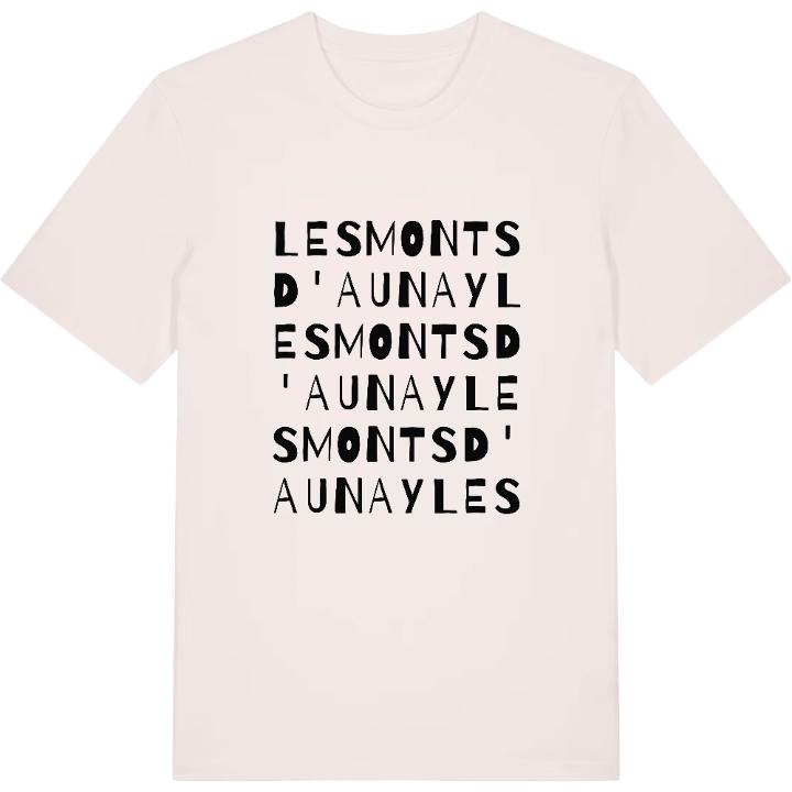 Les Monts d'Aunay wordplay t-shirt – t-shirt from PinShirt