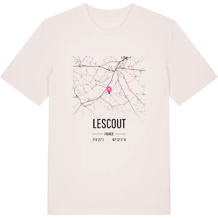 Lescout map t-shirt – t-shirt from PinShirt