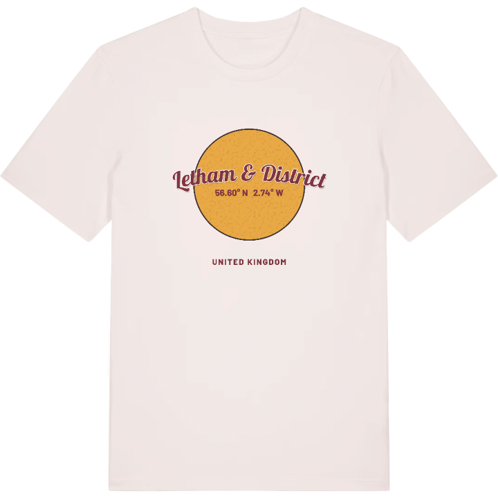 Letham & District circle t-shirt – t-shirt from PinShirt