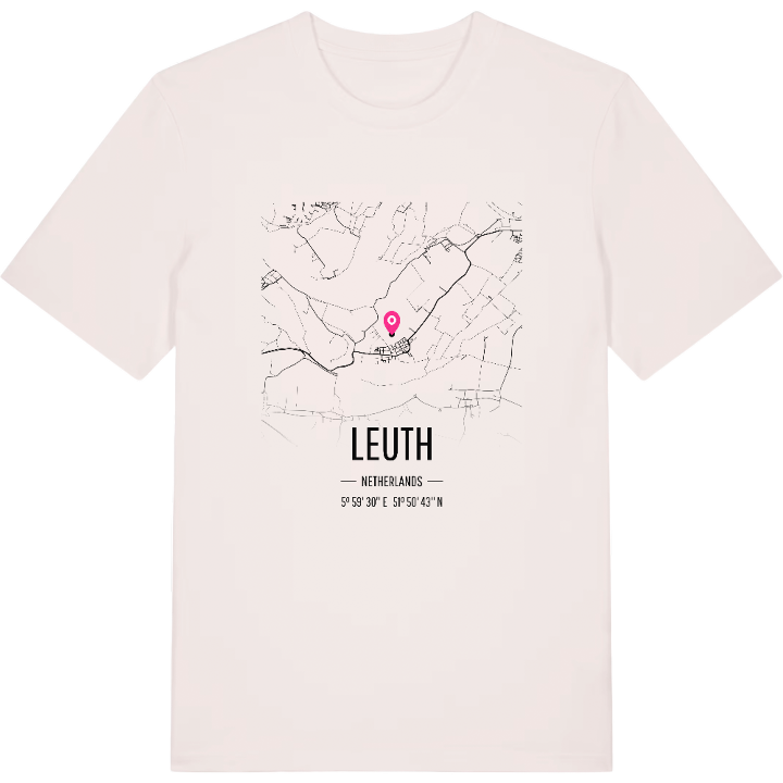 Leuth map t-shirt – t-shirt from PinShirt