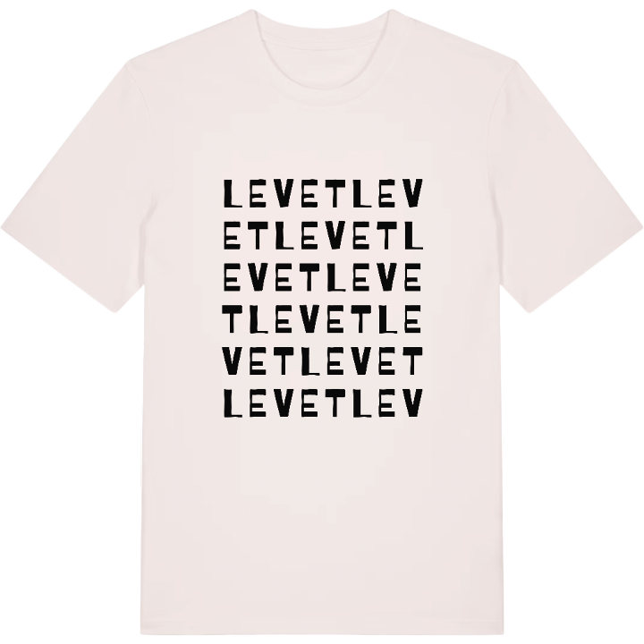 Levet wordplay t-shirt – t-shirt from PinShirt