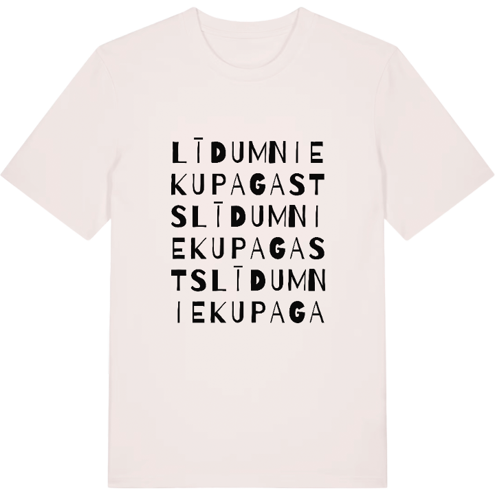 Līdumnieku pagasts wordplay t-shirt – t-shirt from PinShirt