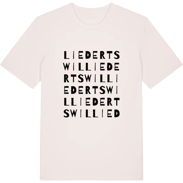 Liedertswil wordplay t-shirt – t-shirt from PinShirt