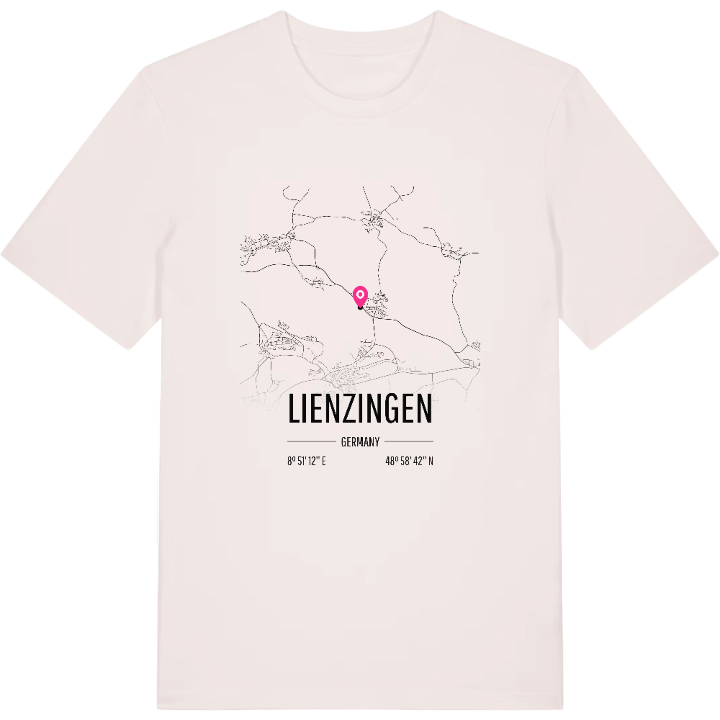 Lienzingen map t-shirt – t-shirt from PinShirt