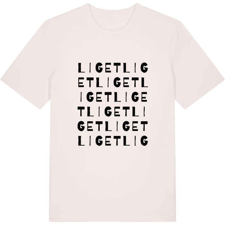 Liget wordplay t-shirt – t-shirt from PinShirt