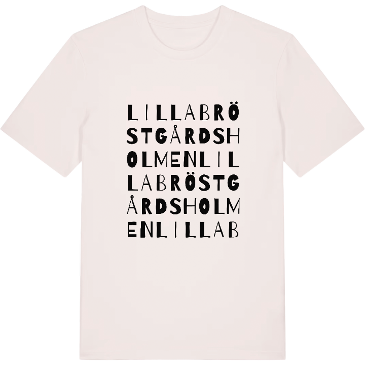 Lilla Bröstgårdsholmen wordplay t-shirt – t-shirt from PinShirt