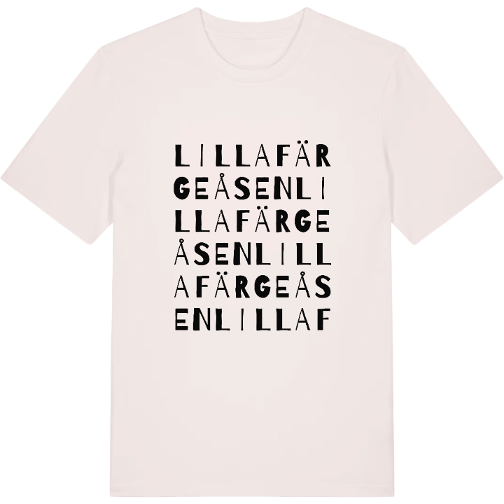 Lilla Färgeåsen wordplay t-shirt – t-shirt from PinShirt