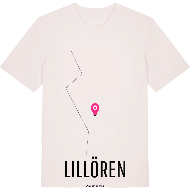 Lillören map t-shirt – t-shirt from PinShirt