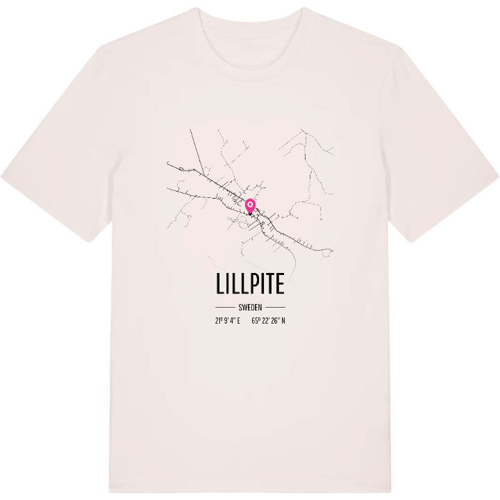 Lillpite map t-shirt – t-shirt from PinShirt