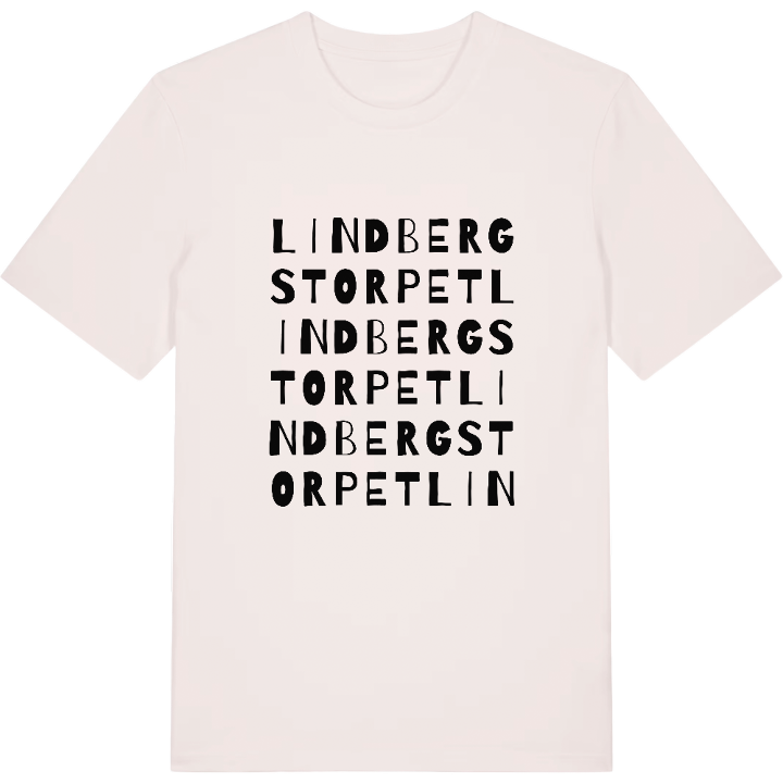 Lindbergstorpet wordplay t-shirt – t-shirt from PinShirt
