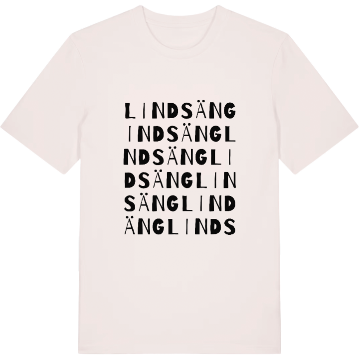 Lindsäng wordplay t-shirt – t-shirt from PinShirt
