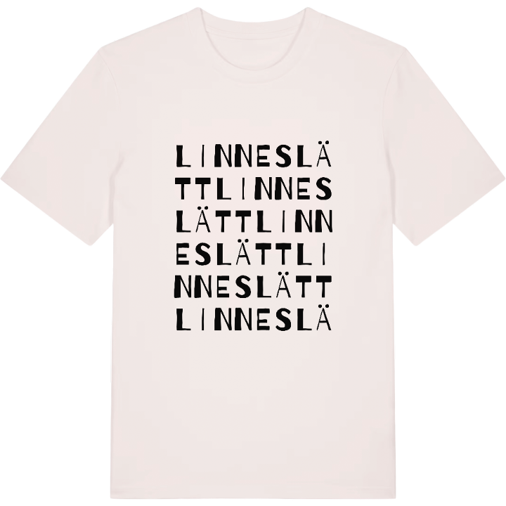 Linneslätt wordplay t-shirt – t-shirt from PinShirt
