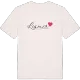 Lismir hjärta t-shirt