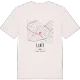 Llatí karta t-shirt