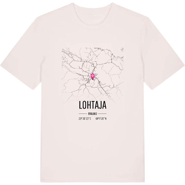 Lohtaja map t-shirt – t-shirt from PinShirt
