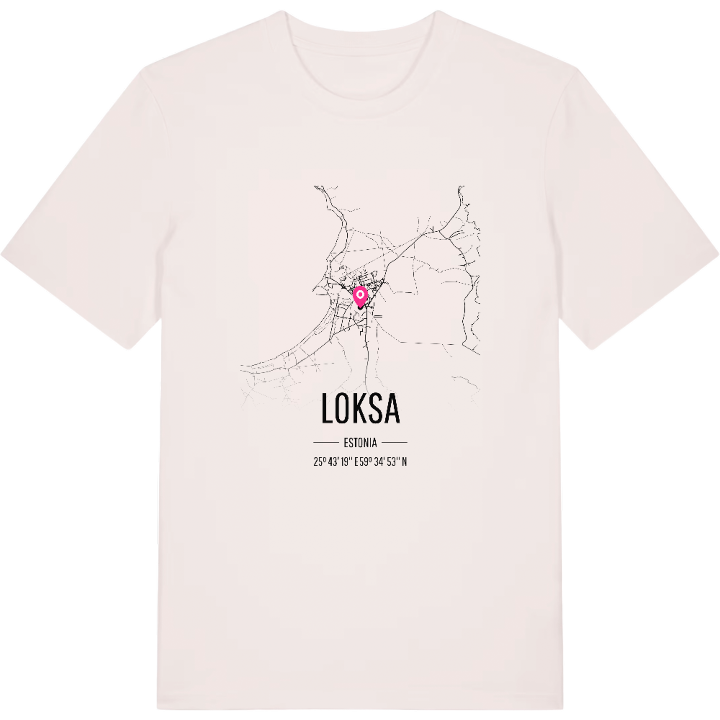 Loksa map t-shirt – t-shirt from PinShirt