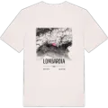 Lombardia karta t-shirt