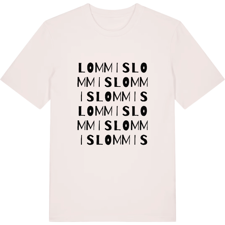 Lommis wordplay t-shirt – t-shirt from PinShirt