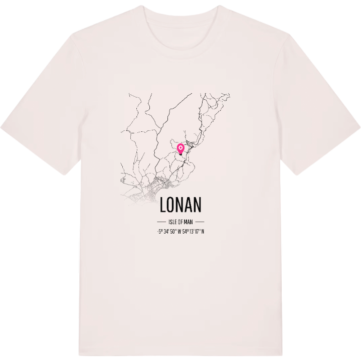 Lonan map t-shirt – t-shirt from PinShirt