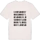 Loosdorf wordplay t-shirt