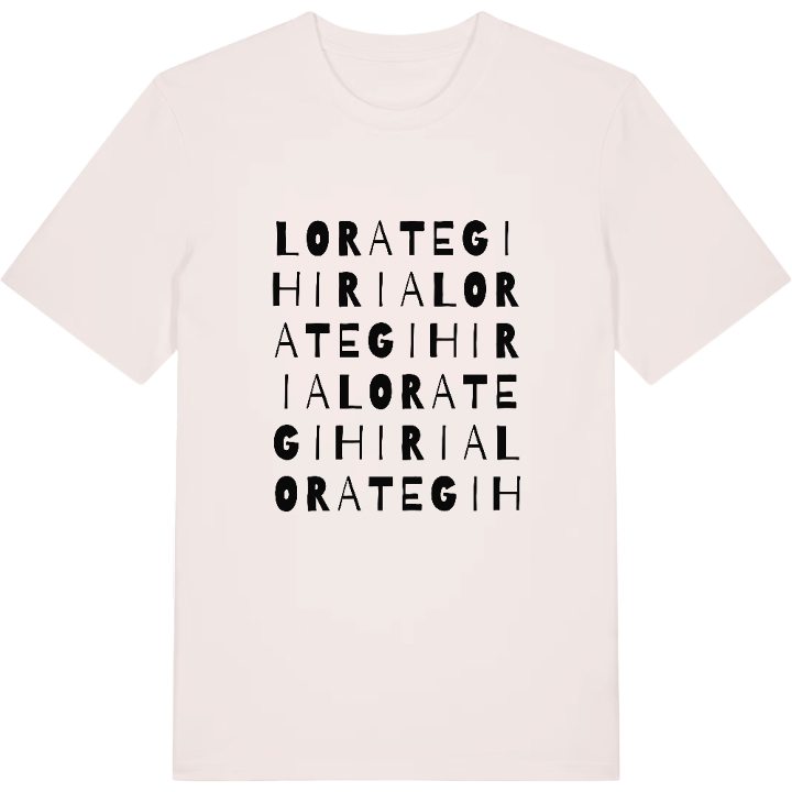 Lorategi Hiria wordplay t-shirt – t-shirt from PinShirt