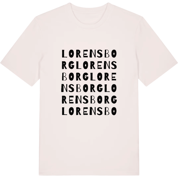 Lorensborg wordplay t-shirt – t-shirt from PinShirt