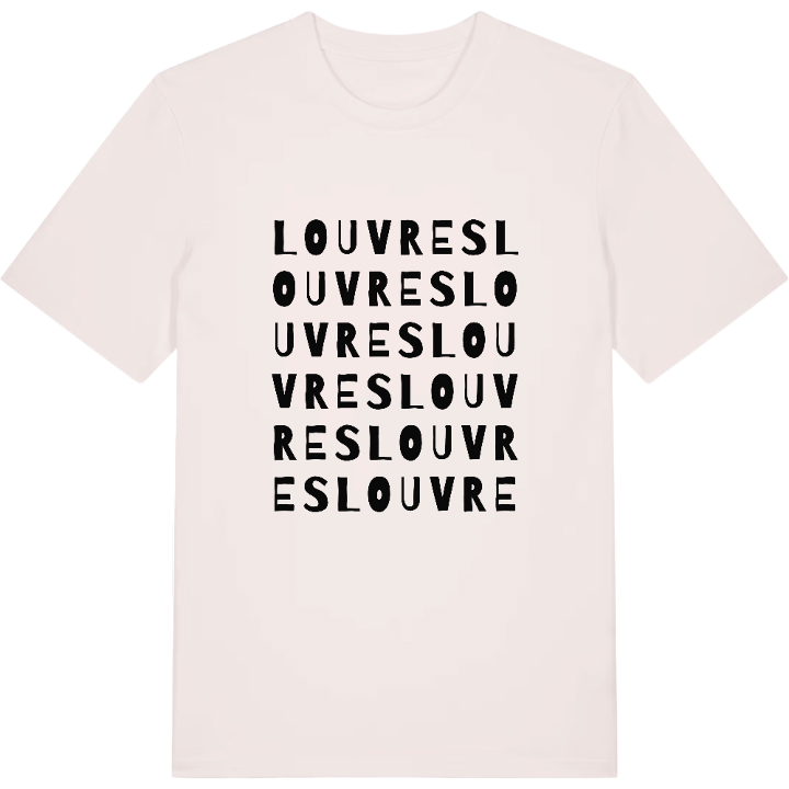 Louvres wordplay t-shirt – t-shirt from PinShirt