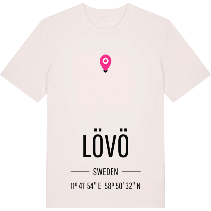 Lövö map t-shirt – t-shirt from PinShirt