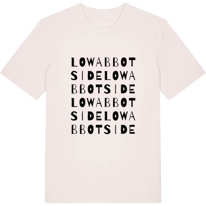 Low Abbotside wordplay t-shirt – t-shirt from PinShirt