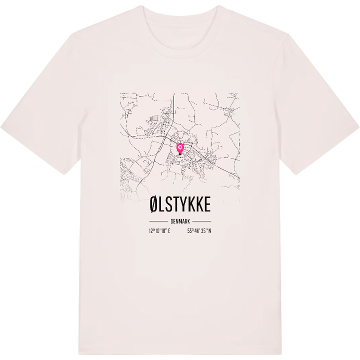 Ølstykke map t-shirt – t-shirt from PinShirt