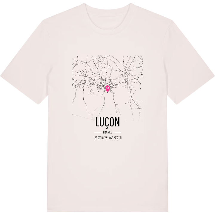 Luçon map t-shirt – t-shirt from PinShirt