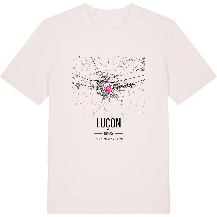 Luçon map t-shirt – t-shirt from PinShirt